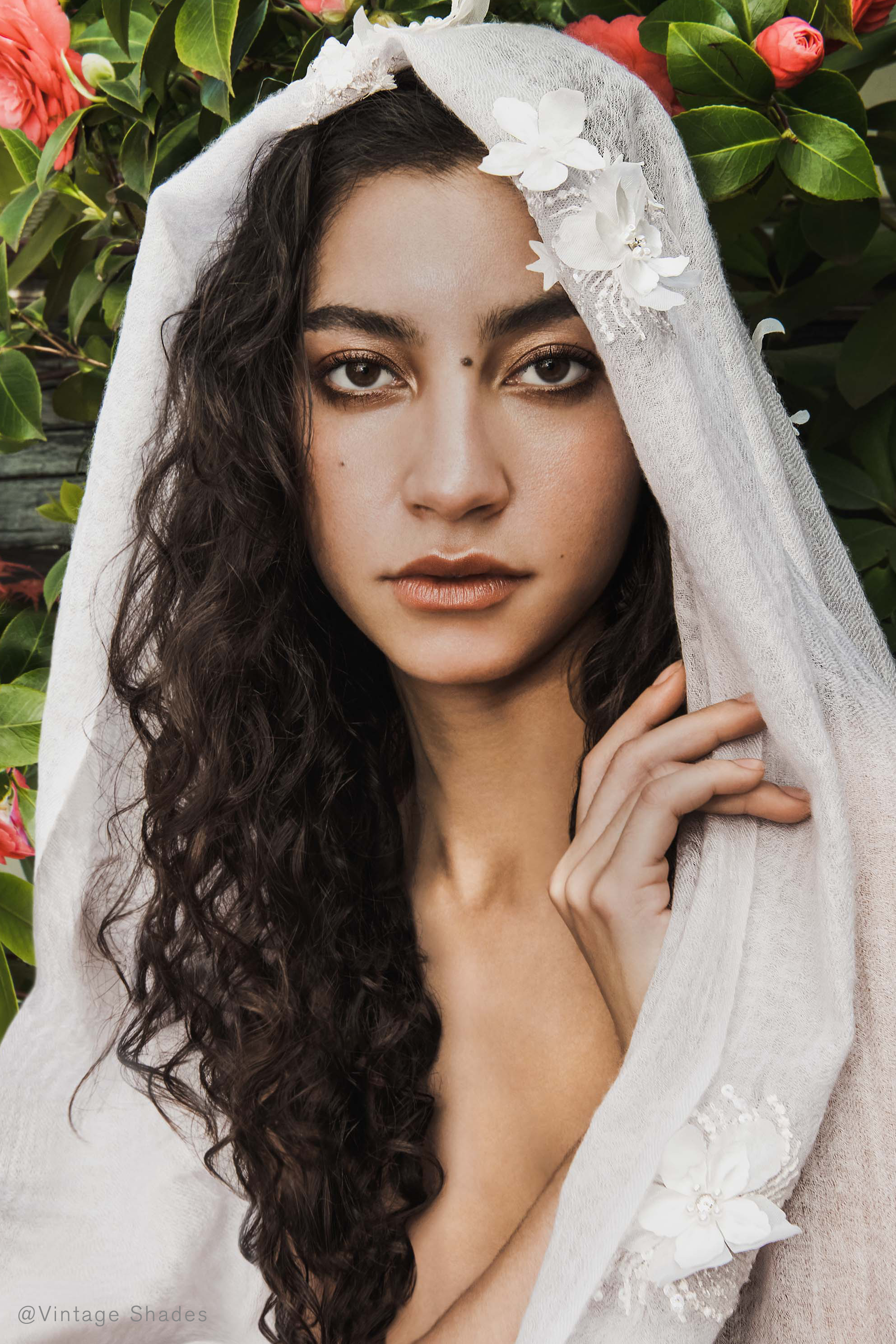 The Floral Reverie Cashmere Stole