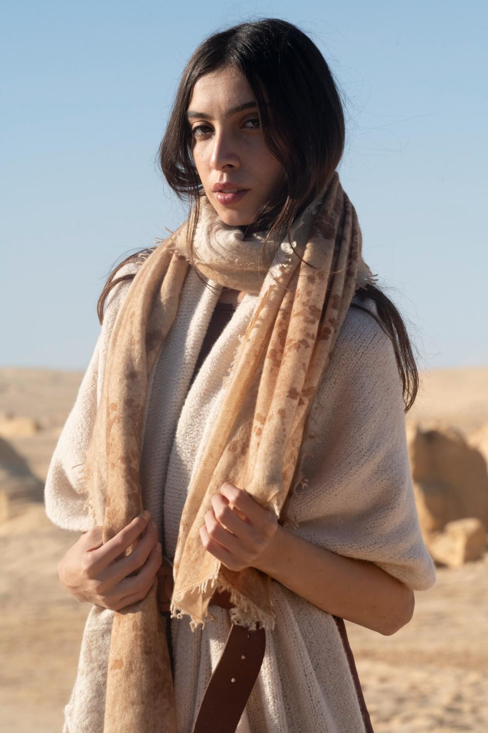 Luna Soft-Knit Cashmere Shawl