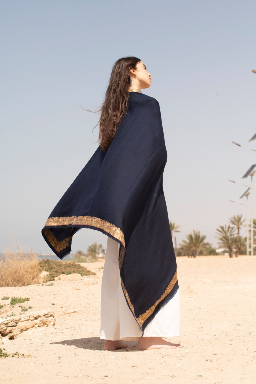 Dynasty Glow with Kasab Cashmere Shawl